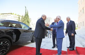 Συνάντηση προέδρων Κοινοβουλίων Ελλάδας-Ιορδανίας: Επιβεβαιώθηκε το άριστο επίπεδο των διμερών σχέσεων