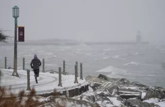 Χιονιάς στις ΗΠΑ