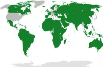 ο χάρτης των χωρών που αναγνωρίζουν παλαιστινιακό κράτος