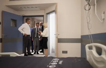 Ο Κυριάκος Μητσοτάκης επισκέφθηκε την νέα πτέρυγα του Μαμάτσειου