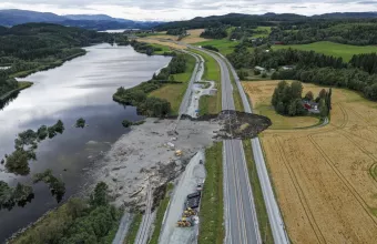 Κατολίσθηση στη Νορβηγία