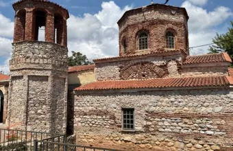 όψη του Ναού της Αγίας Σοφίας Δράμας