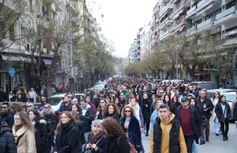 πορεία για τα Τέμπη