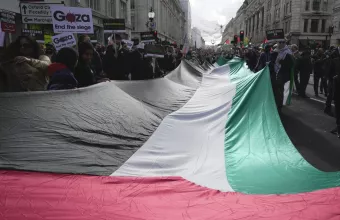 Διαδήλωση υπέρ Παλαιστίνης