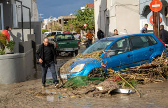 ροδος κακοκαιρία 