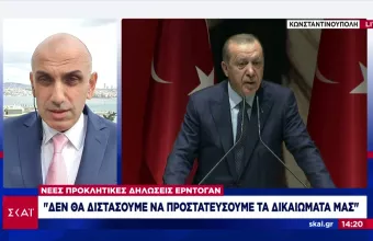 Νέο κρεσέντο Ερντογάν: Δεν θα παραμείνουμε θεατές σε όσα μας επιβάλλουν-Το σόου σε παντοπωλείο