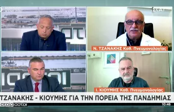 Τζανάκης σε ΣΚΑΪ: «Κλειδί» για την μείωση κρουσμάτων και θανάτων τα αντιικά φάρμακα