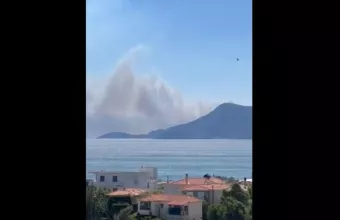 Φωτιά στο Παλαιοχώρι Σάμου