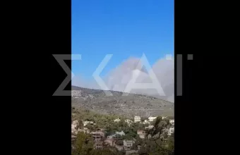 Φωτιές σε Κερατέα και Πεντέλη