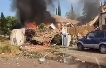 Ισραήλ: Ρουκέτα χτύπησε σπίτι στο Γκολάν - Βίντεο 