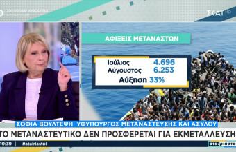 Σοφία Βούλτεψη μετανάστες