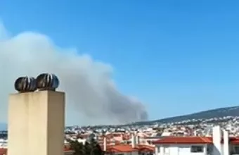 Καπνός πάνω από το Κρυονέρι