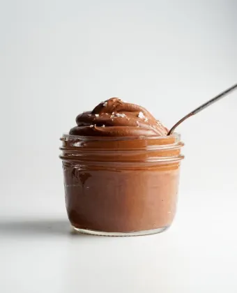 Μους σοκολάτας με ελαιόλαδο και θαλασσινό αλάτι