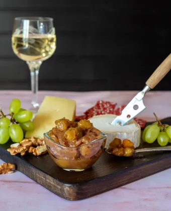 Τσάτνεϊ (chutney) σταφυλιού βήμα - βήμα