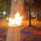 Θεσσαλονίκη: Έβαλαν φωτιά σε κάδους οι οπαδοί του Άρη μετά τον χαμένο τελικό