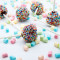 Cake pops με επικάλυψη σοκολάτας