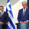 Συνάντηση Μητσοτάκη και Μερτς στο Βερολίνο