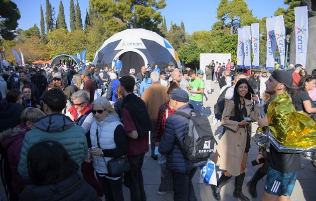 Ο θόλος του ΟΠΑΠ στο Χωριό των Χορηγών