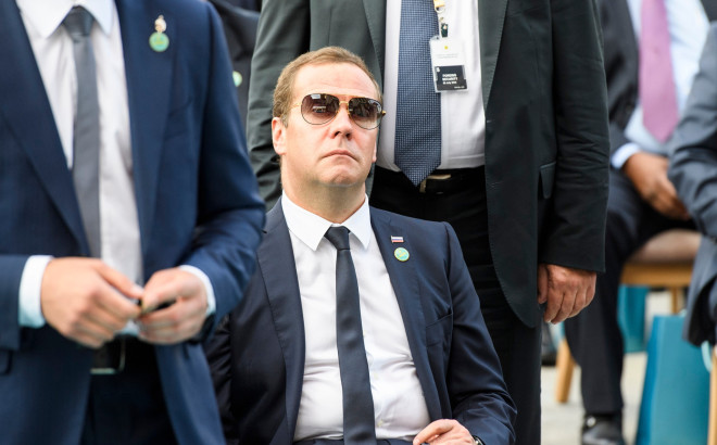 Μεντβέντεφ: Κατά Ζελένσκι για την παρουσία των Ευρωπαίων ηγετών στο Κίεβο 