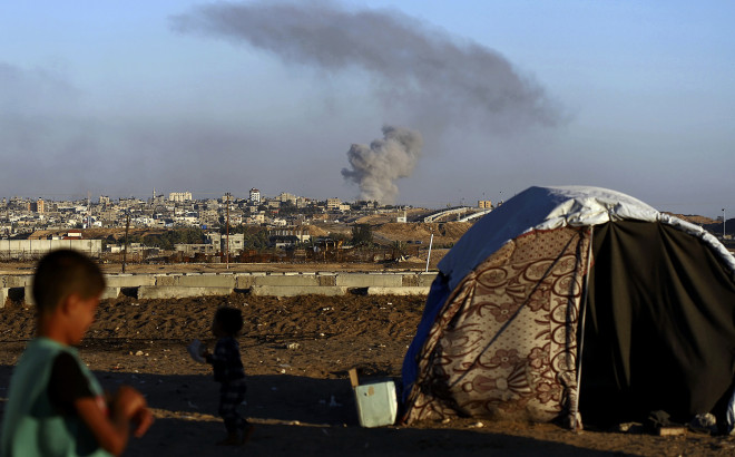Σύμφωνα με τον ΟΗΕ, ένα εκατομμύριο κάτοικοι της Γάζας που διέφυγαν από τις μάχες 