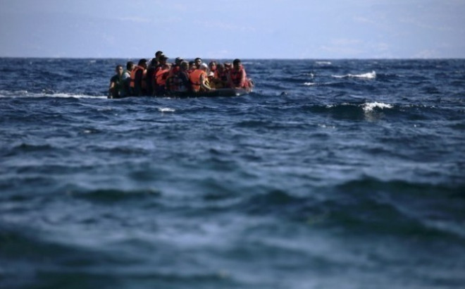 Επιχείρηση διάσωσης μεταναστών ανατολικά του Αγαθονησίου