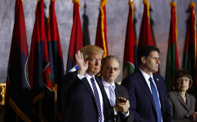 Ron Dermer and Donald Trump