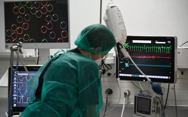 ΜΕΘ νοσοκομείου ασθενής