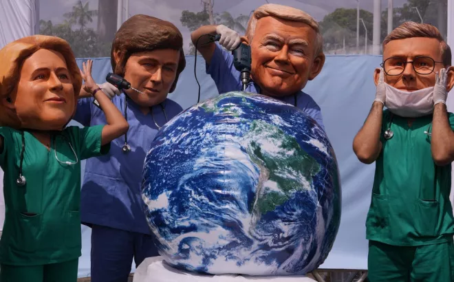 Ο Τραμπ καρικατούρα