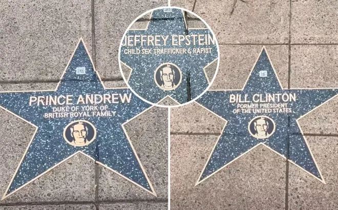 jeffry epstains walk of shame 