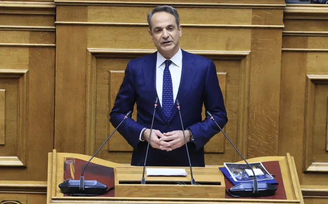 Τηλεφωνική επικοινωνία Κυριάκου Μητσοτάκη - Μαχμούντ Αμπάς