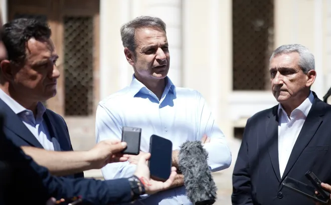 Μητσοτάκης από τη Ρόδο: «Αδιαπραγμάτευτη προτεραιότητα της κυβέρνησης τα ζητήματα εθνικής ασφάλειας»