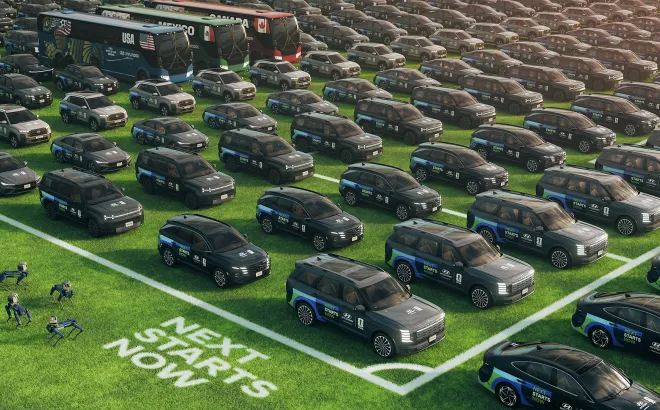 Hyundai: Στόλος-ρεκόρ κινητικότητας και ρομποτικής στο Μουντιάλ 2026