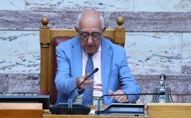 Κακλαμάνης για το επεισόδιο Κωνσταντοπούλου-Πολύζου: «Κουμάντο στη Βουλή κάνει μόνο ο εκάστοτε πρόεδρος»