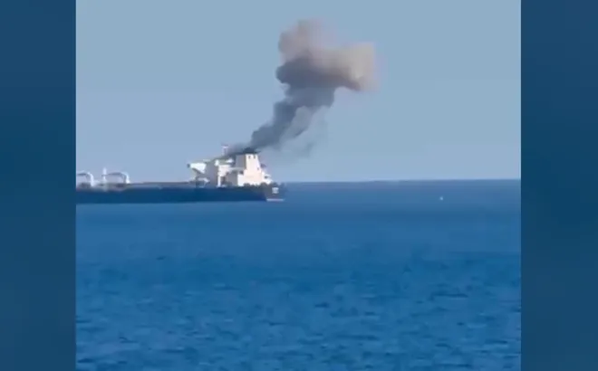 Βίντεο ντοκουμέντο με την επίθεση drone σε ελληνικών συμφερόντων τάνκερ στη Μαύρη Θάλασσα