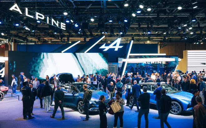 H ALPINE στο Σαλόνι Αυτοκινήτου στο Παρίσι: Παρουσιάζοντας το επόμενο κεφάλαιο της ιστορίας της 