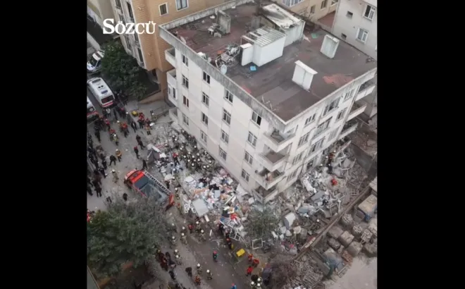 Τουρκία: Στους 5 οι νεκροί από την κατάρρευση πολυκατοικίας στην Κωνσταντινούπολη -Ανάμεσά τους ένα 5χρονο κορίτσι