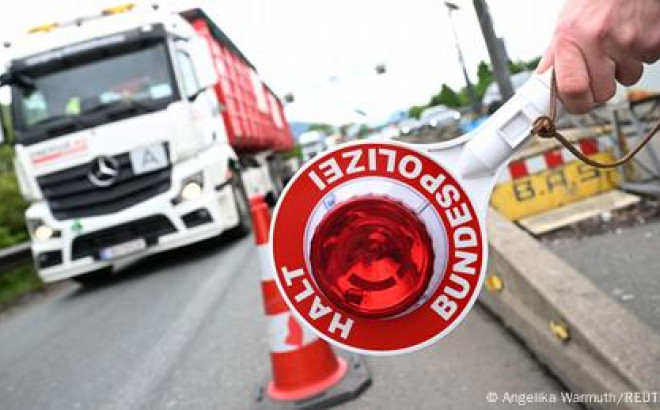 Έλεγχος φορτηγού στα γερμανικά σύνορα
