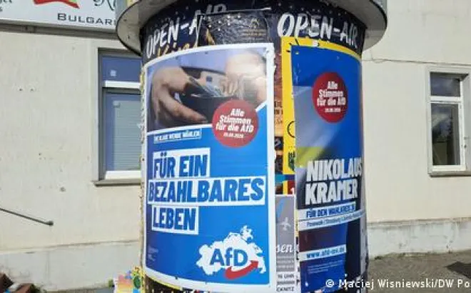 Αφίσες AfD εκλογές