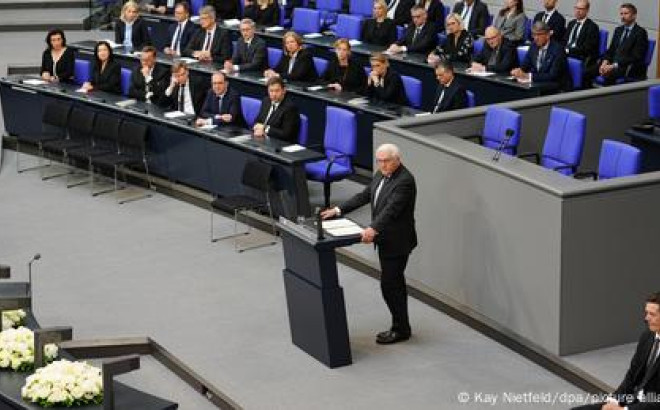 Σταϊνμάιερ ομιλία στη γερμανική Βουλή
