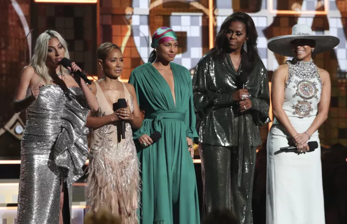 Οι νικητές των βραβείων Grammy 2019 . Έκπληξη η παρουσία της Μισέλ Ομπάμα