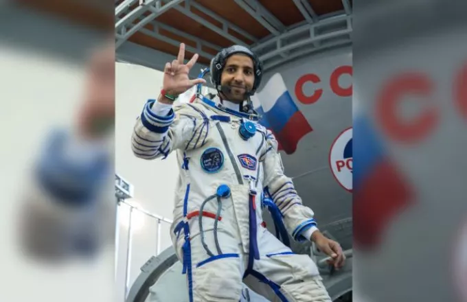 Ο πρώτος αστροναύτης των Εμιράτων ετοιμάζεται να εκτοξευθεί