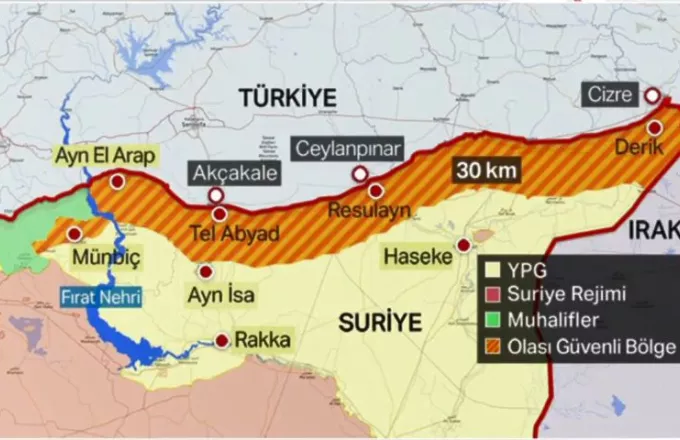 Τουρκικός Τύπος: Το σχέδιο για την επέμβαση στη Συρία