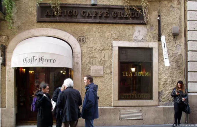 Ρώμη: To πανάκριβο ενοίκιο του ιστορικού Caffè Greco