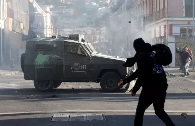 Νέες αντικυβερνητικές διαδηλώσεις σε πόλεις της Χιλής