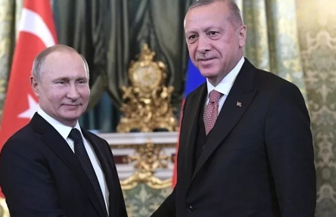 Νέες προκλήσεις Ερντογάν παρουσία Πούτιν για Ανατολική Μεσόγειο