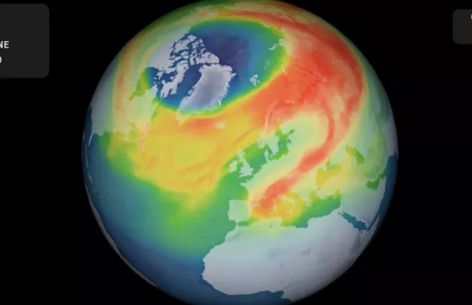 Μυστήριο με νέα τρύπα όζοντος στην Αρκτική- Σε αναβρασμό οι ειδικοί (video)