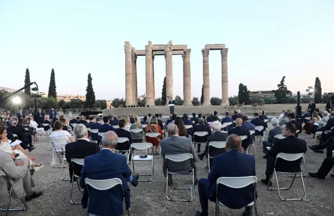 Ναός Ολυμπίου Διός: Εκδήλωση της ελληνικής προεδρίας στο Συμβούλιο της Ευρώπης (pics)
