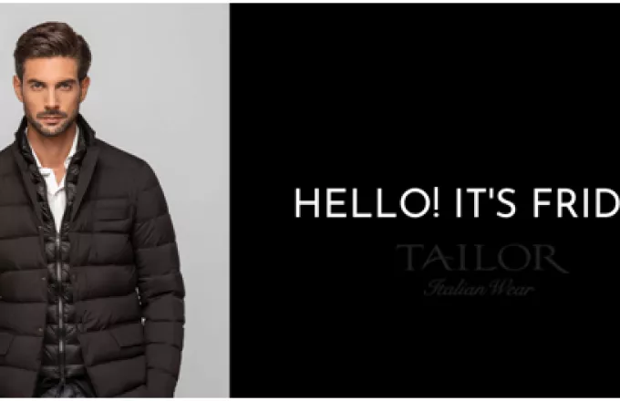 Η φετινή Black Friday έχει στυλ Tailor Italian Wear