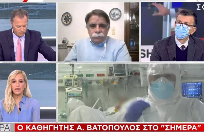 Βατόπουλος σε ΣΚΑΪ: Αν γίνει lockdown θα διαρκέσει 15 μέρες