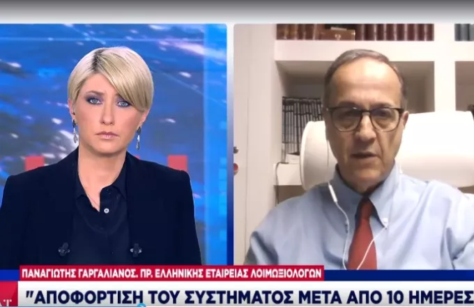 Κορωνοϊός-Γαργαλιάνος σε ΣΚΑΪ: Τι σημαίνει η μείωση RT για το επόμενο διάστημα και την άρση lockdown